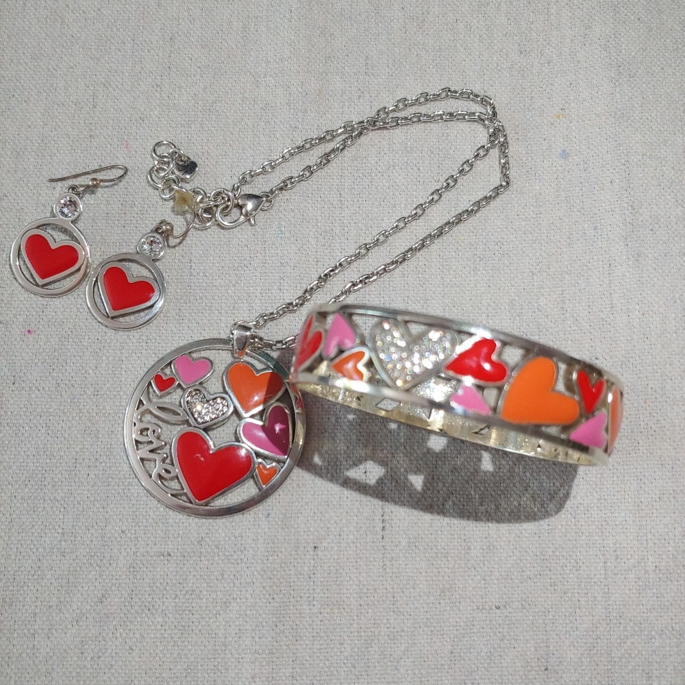 Vintage Brighton 💕 Hearts Jewlery SET